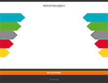 Tablet Screenshot of bistrothelodge.nl